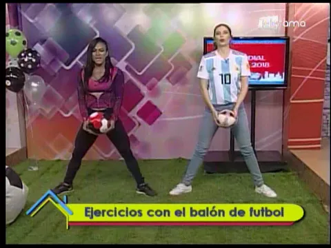 Ejercicios con el balón de fútbol