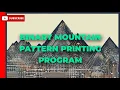 Binary Mountain String Printing Program Made By Small Basic