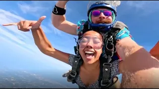 Watch an intern s first skydiving jump over Wisconsin