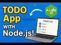 Build a TODO List App with Node js Express EJS Beginner-Friendly