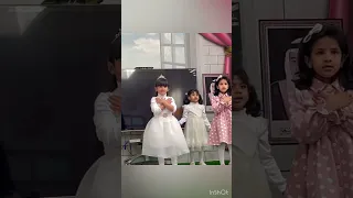 أنشودة ترحيبية تقديم أطفال الروضة العاشرة 