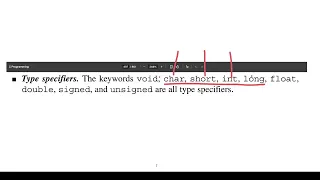 Integer Data Type The C Programming Language