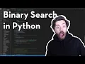Binary Search Tutorial in Python