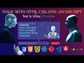 Build Your Own Text-to-Speech Converter with HTML CSS and JavaScript Learn with MindMingle