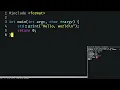 POSIX-compliant SHELL from SCRATCH LensorOS