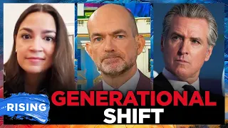 AOC SURGES past Newsom in 2028 BETTING ODDS Niall Stanage RISING