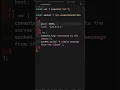 Create a client using TCP protocol with Net Module in NodeJS