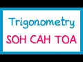 Trigonometry SOHCAHTOA - GCSE Maths