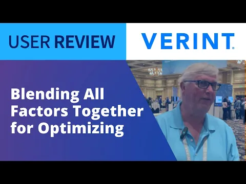 Thumbnail for Verint Workforce Management Review | How it Gets the Job Done from One Manager