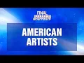 American Artists Final Jeopardy JEOPARDY