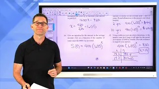 N-Gen Math Algebra II Unit 4 Lesson 6 Exponential Modeling Based on Percent Growth and Decay
