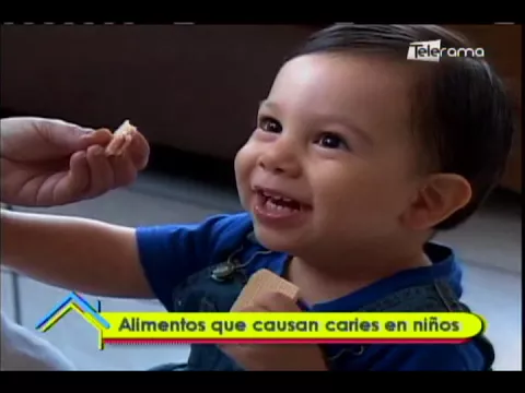 Alimentos que causan caries en niños
