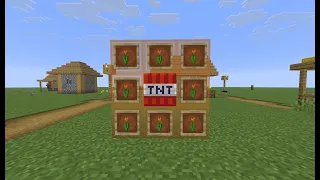 🔴Minecraft - TNT village live  #minecraft #shorts
