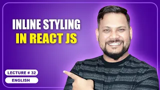 Inline Styling in React JS React JS Tutorial full course -