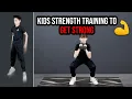New GET STRONG KIDS WORKOUT GreysonPumple s Hardest Workout Yet