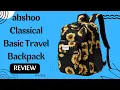 abshoo Classical Basic Travel Backpack For School Water Resistant Bookbag Review