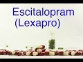 Escitalopram Lexapro Meds Made Easy MME