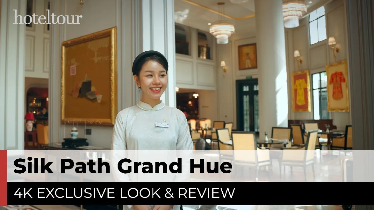 Outline Video Silk Path Grand Hue Hotel & Spa: Ấn tượng với kiến trúc Đông Dương- 4K Hotel Tour & Review [2024]