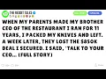 Download Lagu When My Parents Made My Brother CEO Of The Restaurant I Ran For 11 Years...