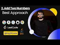 Add Two numbers LeetCode Solution with Diagram Using JAVA - Data Structures