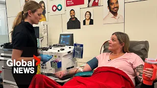 Why is Health Canada restricting a plasma collection company s licence