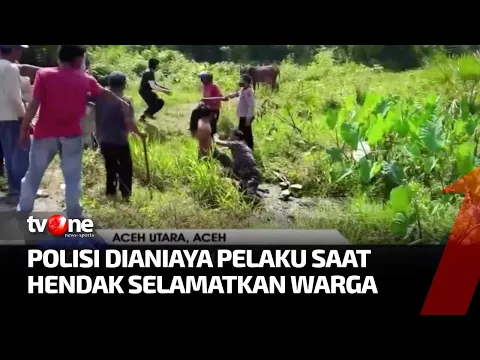 Seorang Anggota Polisi di Aceh Utara Dilukai Saat Akan Menyelamatkan Warga