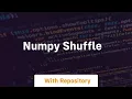 numpy shuffle