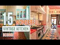 15 Wonderful Vintage Kitchen Designs