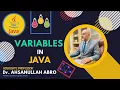 Java Variables Data Types Java programmingTutorial