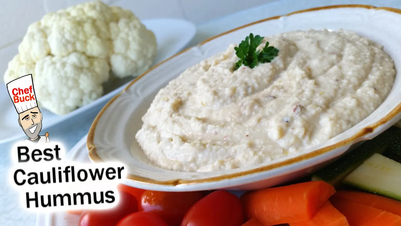 Cauliflower Hummus Recipe for Health Nuts and Hippies