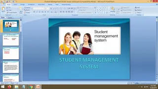 PPT - Student Management System Python Tkinter MYSQL