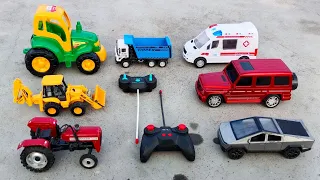 RC Tochan King John Deere Tractor And Ambulance Truck Jcb G Wagon Massey Tractor Unboxing & Testing