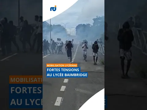 Tensions lors des mobilisations aux lycées Baimbridge et Jardin d’Essai