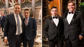 Former Long Island Representative George Santos Reveals How He Met His Husband on Grindr