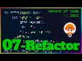 Refactoring for loops to folds in Rust Advent of Code Day 07 Refactor