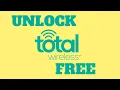 How to unlock Total Wireless phone
