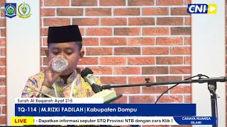 Download TQ 114 M RIZKI FADILAH Kabupaten Dompu Surah Al Baqarah Ayat 215 MP3