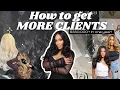 How To Get More Clients As A Hairstylist In 2025