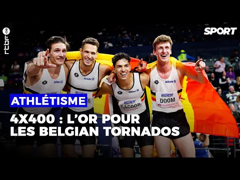 Download MP3 Les Belgian Tornados sont champions du monde du 4x400 !