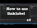 How to use linkLabel System Windows Forms c