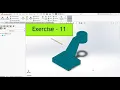 Solidworks Practice Exercises Solidwork Tuitorial For Beginners EX-11