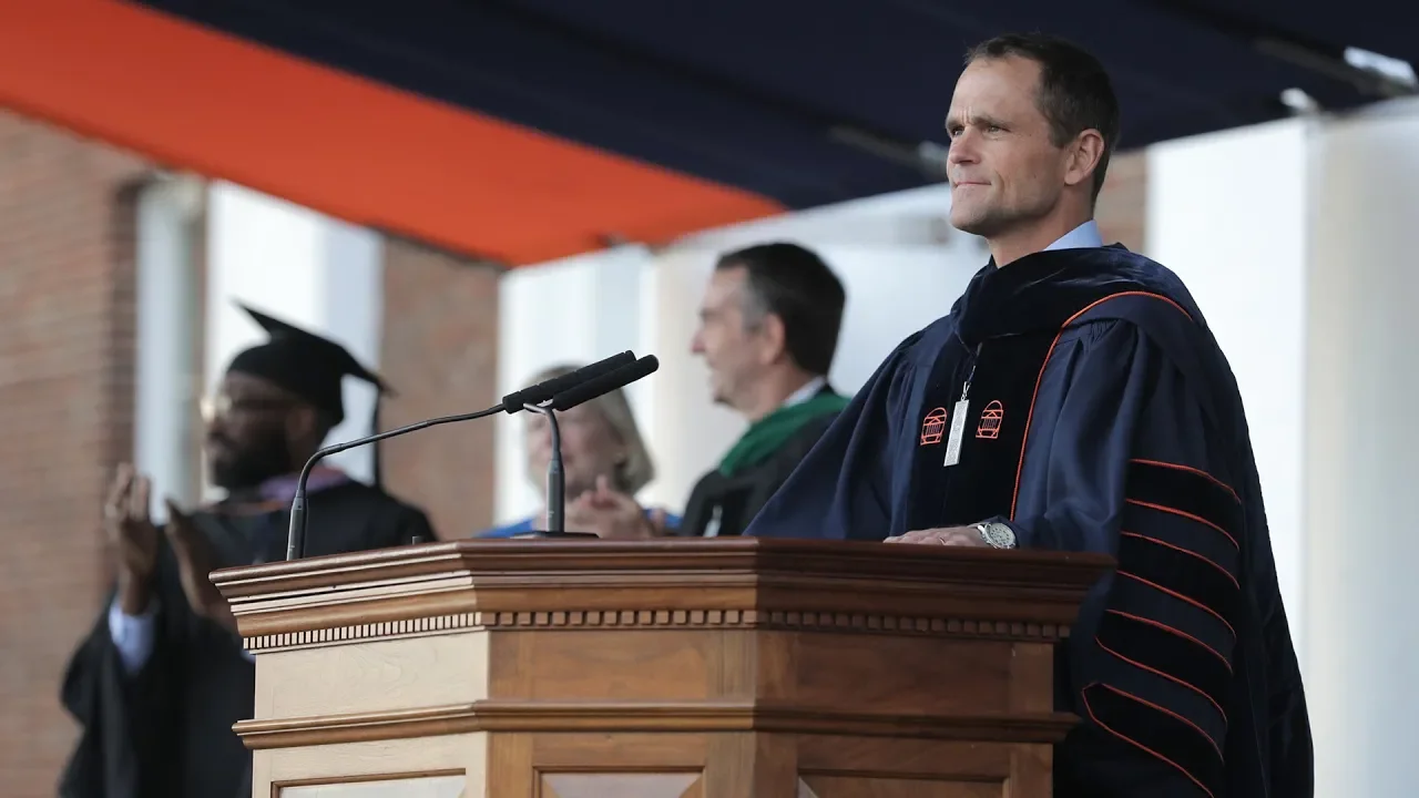 Video thumbnail: Embedded content for Jim Ryan Inaugurated as the University of Virginia’s Ninth President