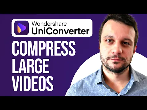 Download MP3 How To Compress Large Video Files Without Quality Loss | Wondershare UniConverter Tutorial