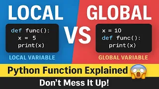 Local vs Global Variables in Python Master Functions with Real Examples