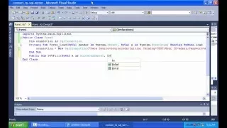 vb net easiest way to connect to sql server and load data into datagridview