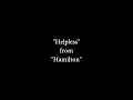 Hamilton - Helpless - Karaoke/Sing With Me: You Sing Eliza