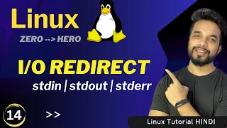 Linux Redirects Linux Stdin Stdout Stderr HINDI