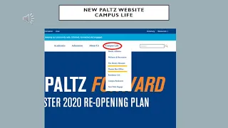New Paltz website my newpaltz edu and Blackboard