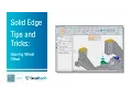 Solid Edge Tips Tricks Utilizar Shift Click Steering Wheel Offset