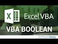VBA Boolean - VBA Excel Tutorial